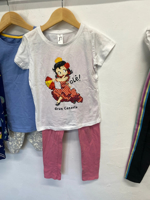 Fabulous girls bundle of clothing Lily & Dan nutmeg h&m age 7-8 #65 LD003