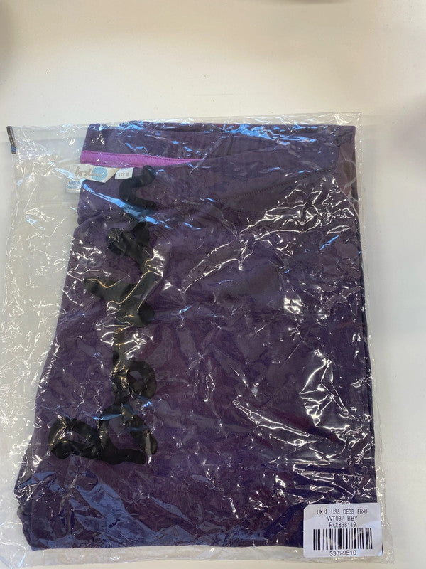 Boden Sleek & Soft Purple Leggings UK 12 LW005