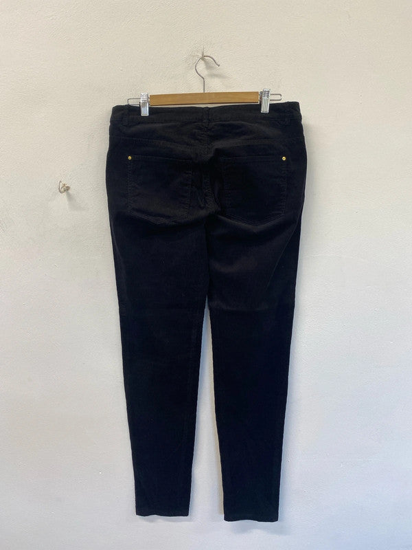 Classic skinny H&M black cords 16 KM003