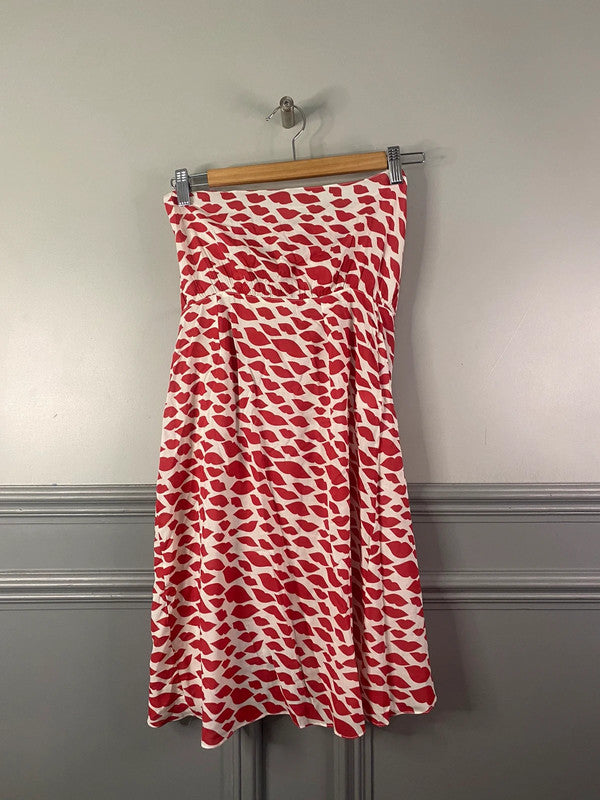 Fabulous Rare Adriana Degreas Mini beach wrap Dress UkM LG005