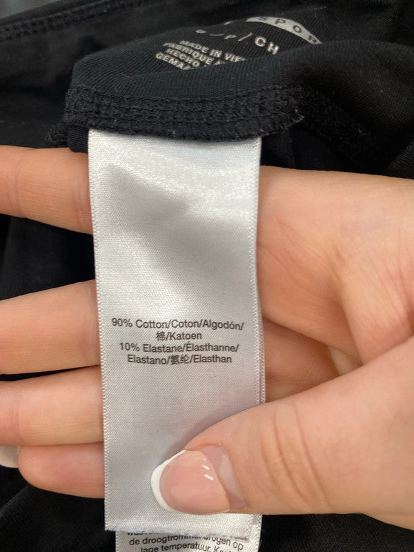 Fabulous DKNY black sport leggings uk 8 HA001