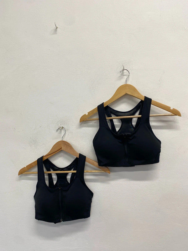 Lovely bundle 48 Nike black sports bra Uk xs JS004