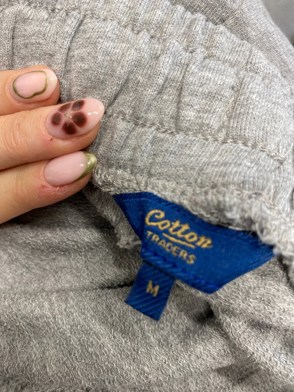 Lovely cotton trades duo of wide leg joggers grey UK M SD001