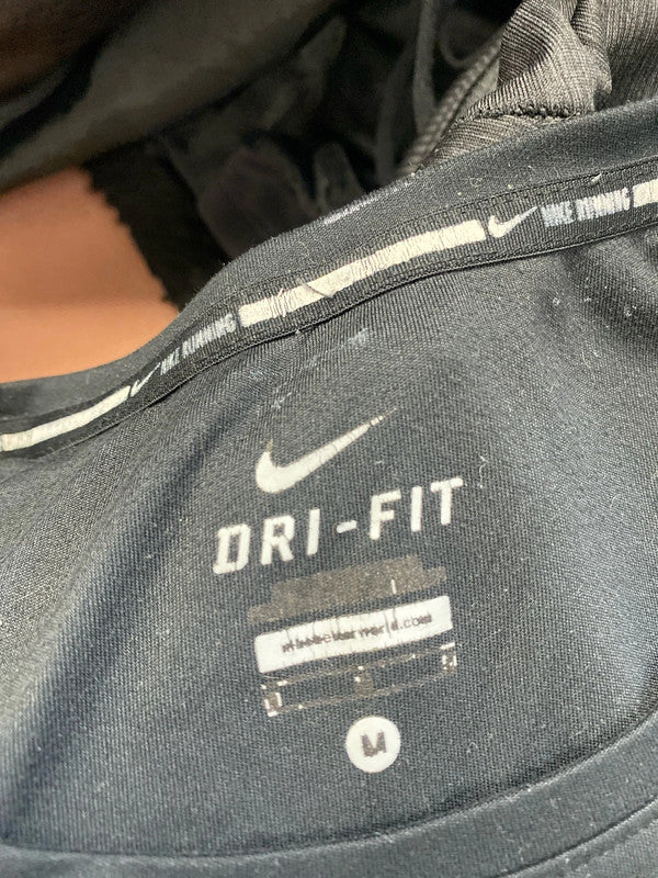 Fabulous trio of gym clothing Nike cropped leggings active tshirt #39 UK M LD003