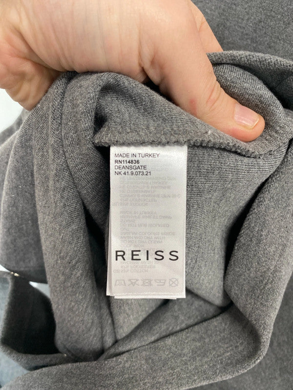 Reiss Deansgate classic soft grey Shacket Overshirt M LL003