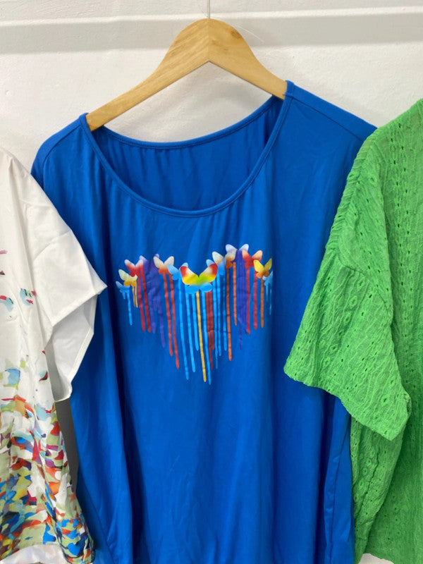 Fabulous Trio of Shein summer tops new Uk3XL #5 RG021
