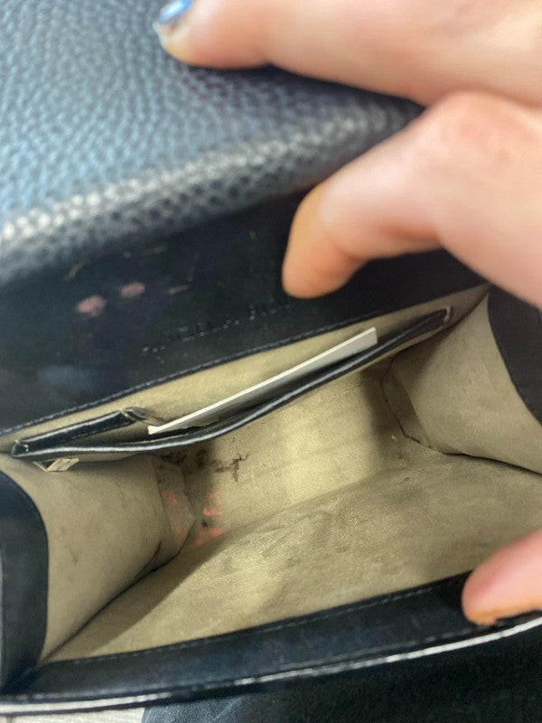 Fabulous Angela Roi black pebbled signature cross body bag RF001