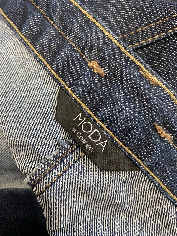 Gorgeous Moda George midi denim skirt UK 18 RG021