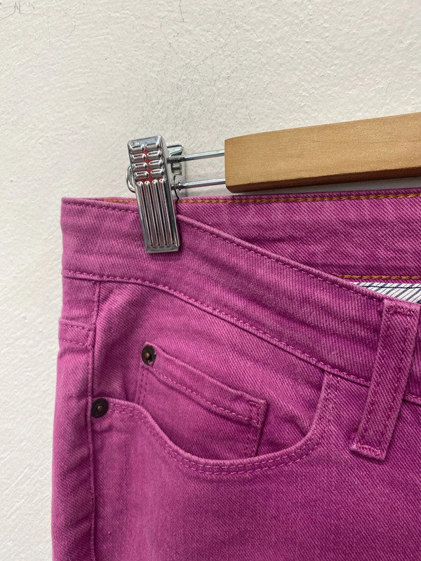 Fabulous Boden Purple jeans Uk10 Regular classic cut MM005