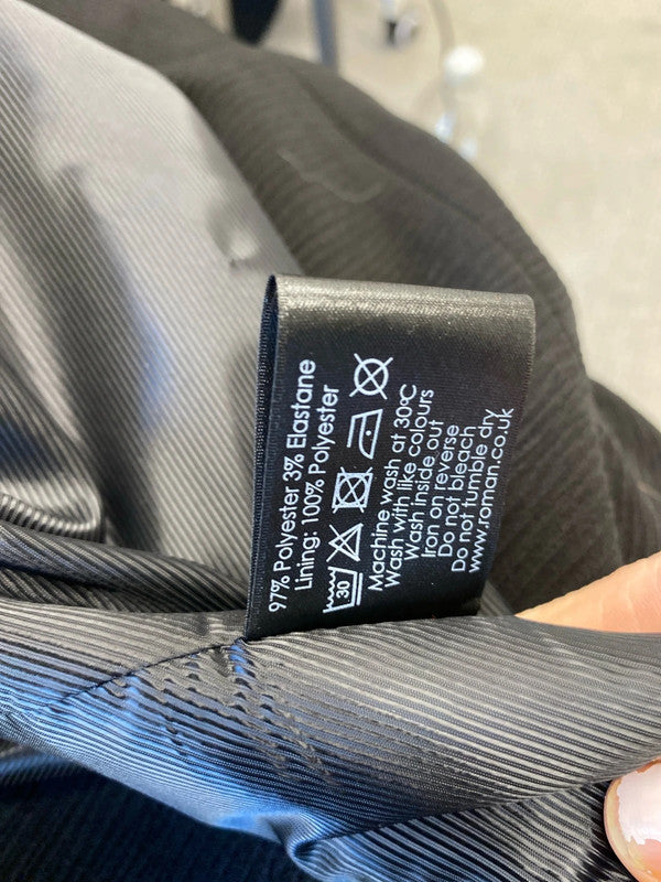 Fabulous Roman New Coat blazer formal coat Uk12 textured AO001