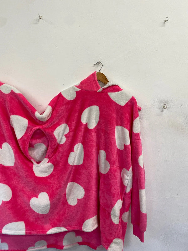 Fabulous Primark double snuggle fluffy 2 persons hoodie UK one size RG99