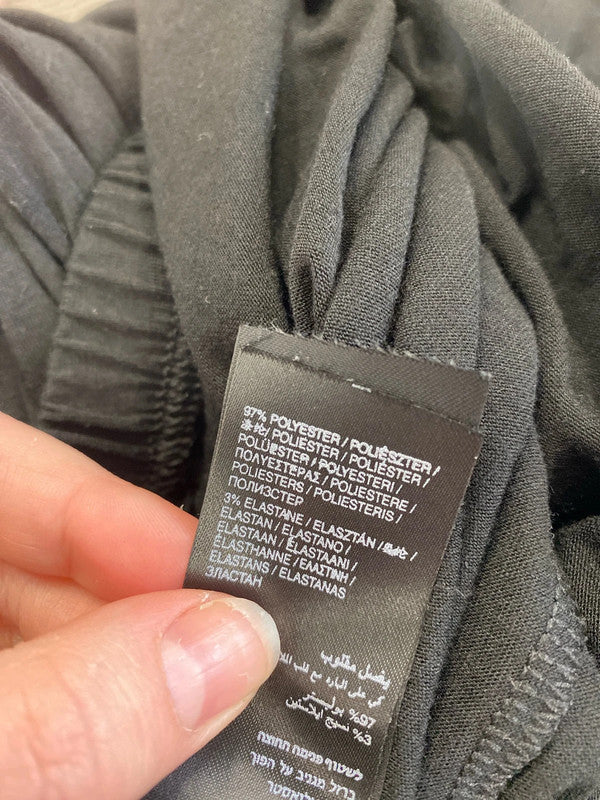 Simply Be Chic Black Strapless Crop Jumpsuit UK 22 LK006