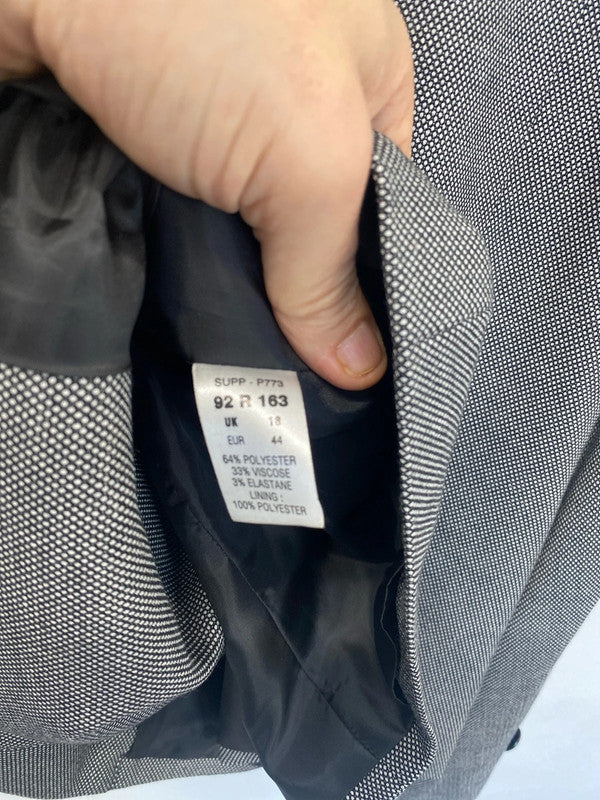 Cute Kaleidoscope grey blazer 18 KM003