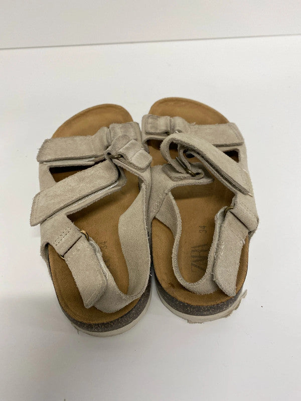 Fabulous Taupe kids sandals summer perfect age Uk2 EUR 34 KS002