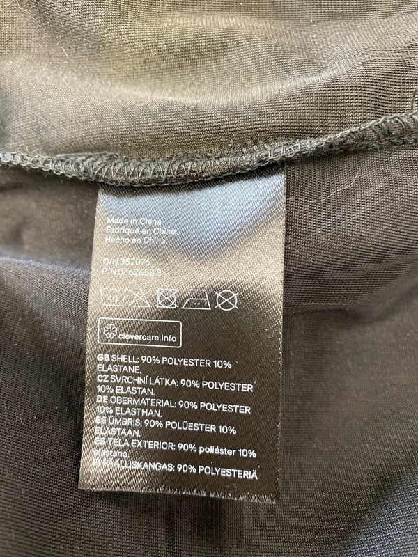 Fabulous Black crushed velvet cardigan Shacket UkM New JR001