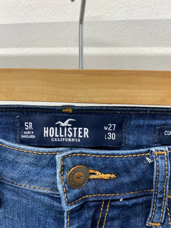 Fabulous Duo of Hollister jeans W27 UK6-8 curvy high rise #2 JH001