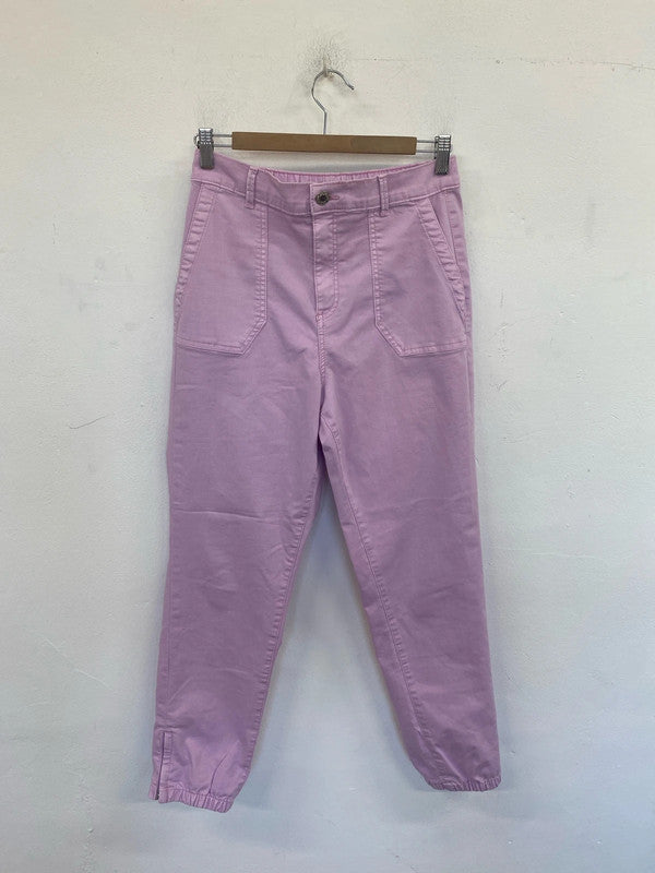 M&S Fabulous Cool Pink Cargo Jeans UK 10 GK002