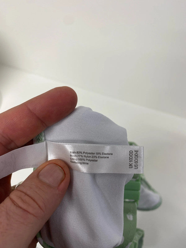 Fabulous Peek & Beau 10D/DD sea green and white polka one piece LP003