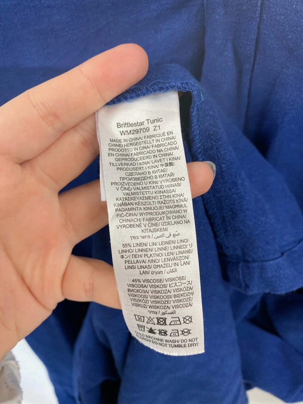 Seasalt Cornwall Fab Brittlestar Blue Tunic UK 16 LG004