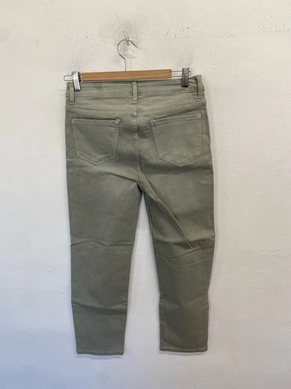 Lovely m&s mint green distressed new jeans UK 10 AO001