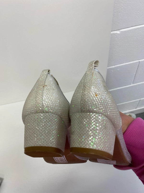 Fabulous Monsoon butterfly embellished party shoes Uk3 JS004