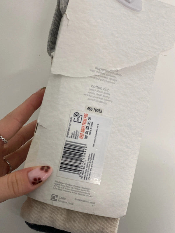 Lovely 3 pack of F&F tights pattern age 11-12yr JB001