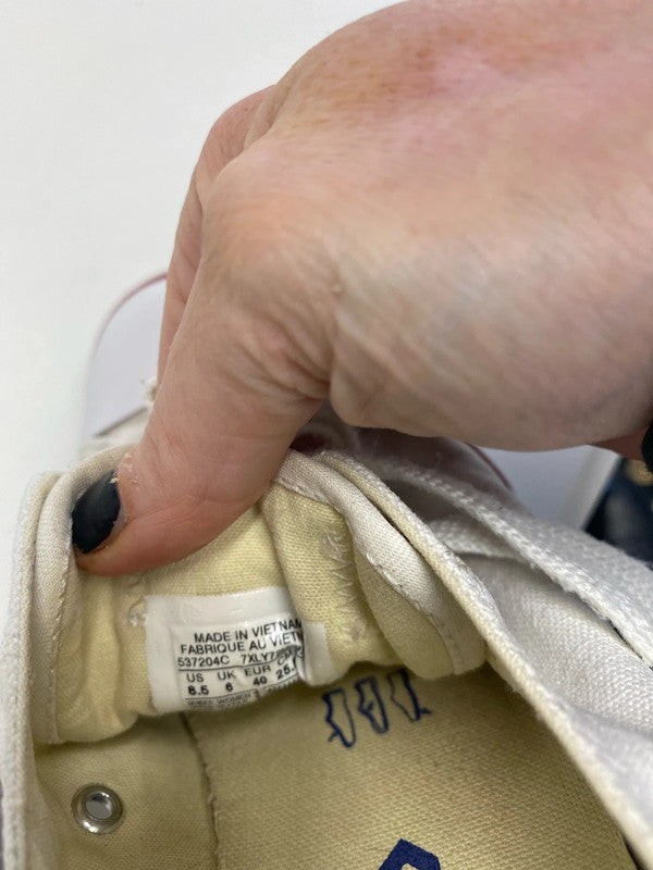 Fabulous Converse white flats UK6 classic pumps RF001