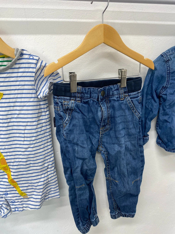 Fabulous boys bundle age 12-18 months blues mini Boden Next CJ001