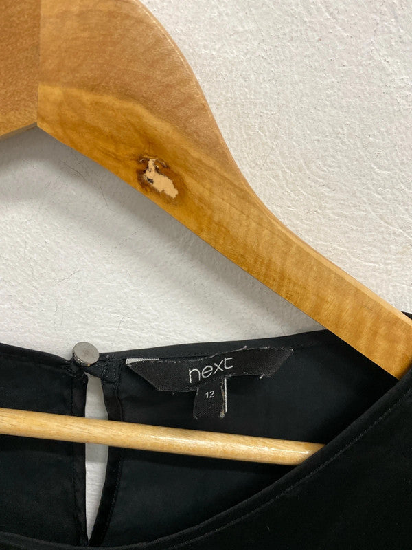 Fabulous Next satin evening top Uk12 classic LB001