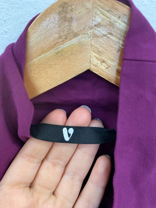 Very Fabulous Purple Turtleneck Mini Dress UK 14 GW001