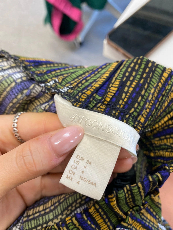 Lovely duo of h&m patterned shorts UK 8 #2 RF001