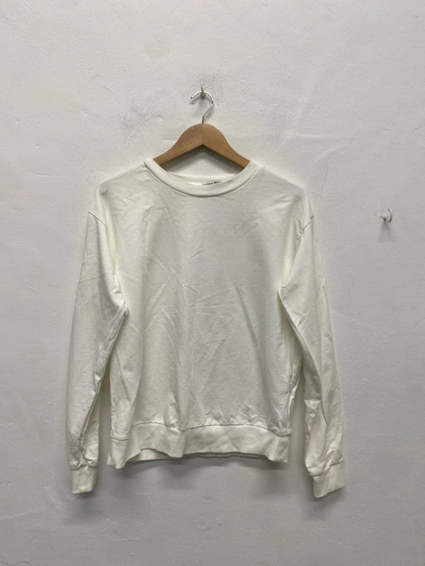 Lovely asos design Ivory sweatshirt UK 12 KS002