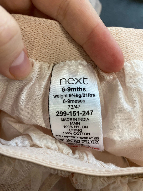 Tutus Galore Girls 6-9 Months Next & Little White Company #14 KM004