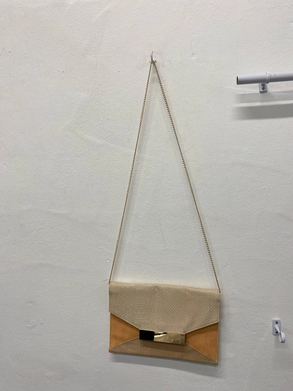 Fabulous occasion events handbag/ clutch bag faux snakeskin New Look YM001