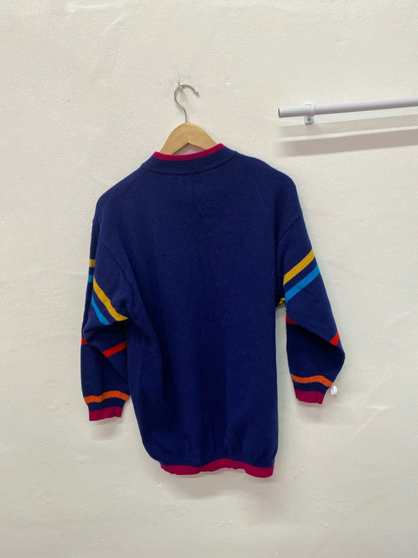 Fabulous Super soft United Colours of Benetton Vintahe 1980’s Pom Pom jumper MM005