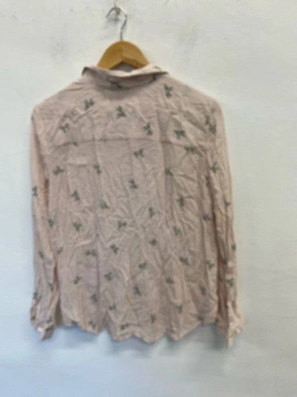 Fabulous Rose Unicorn Topshop blouse Uk16 JR001