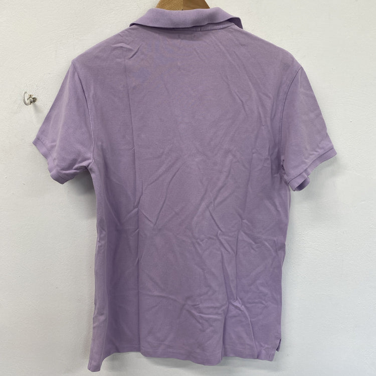 Polo Ralph Lauren Slim Fit Polo Shirt - Lavender Lilac Size Large LL003