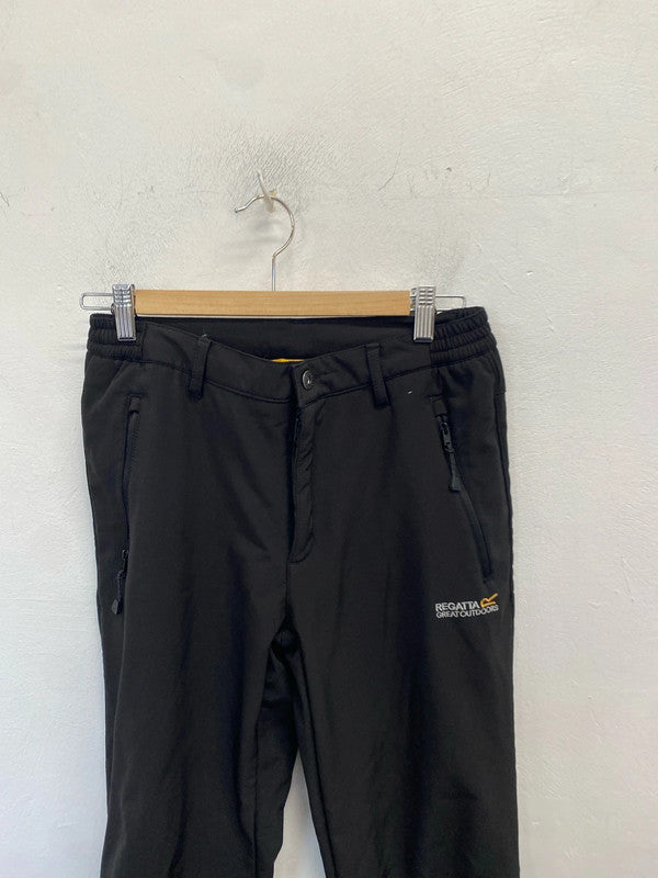 Fabulous regatta black waterproof trousers UK W30 CN001