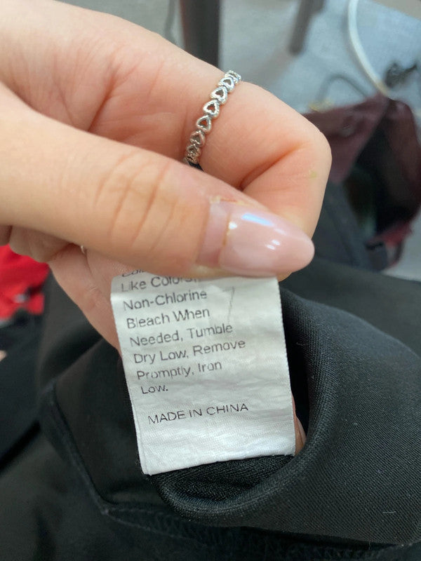 Lovely Shein cut out shoulder floaty top UK 3XL YM001