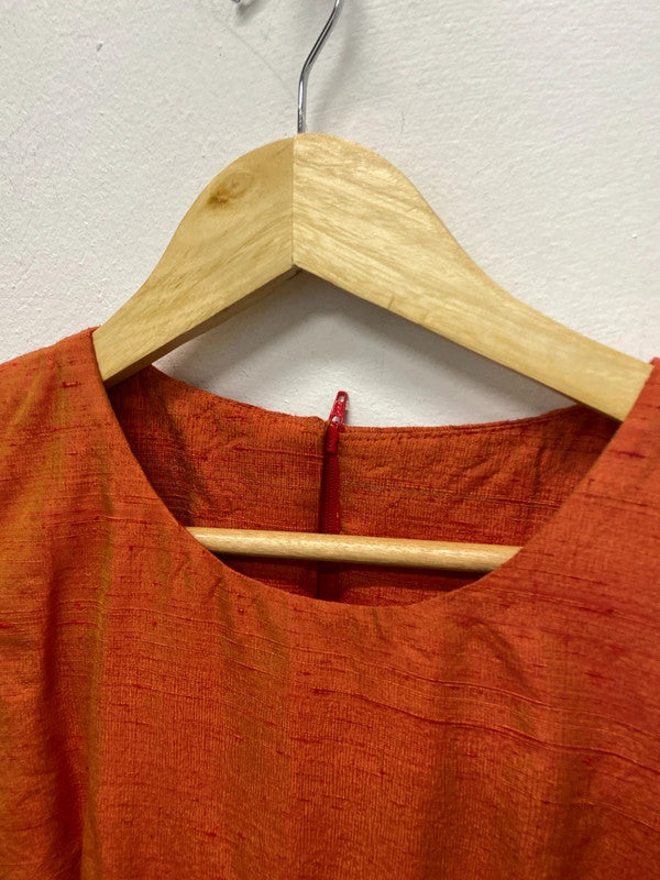 Fabulous handmade Vintage dress burnt orange 1960’s vintage vibes MM005