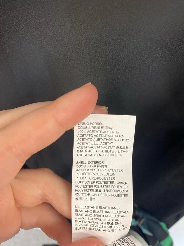 Desigual Artsy Black & Green Mini Dress UK 12 LW005