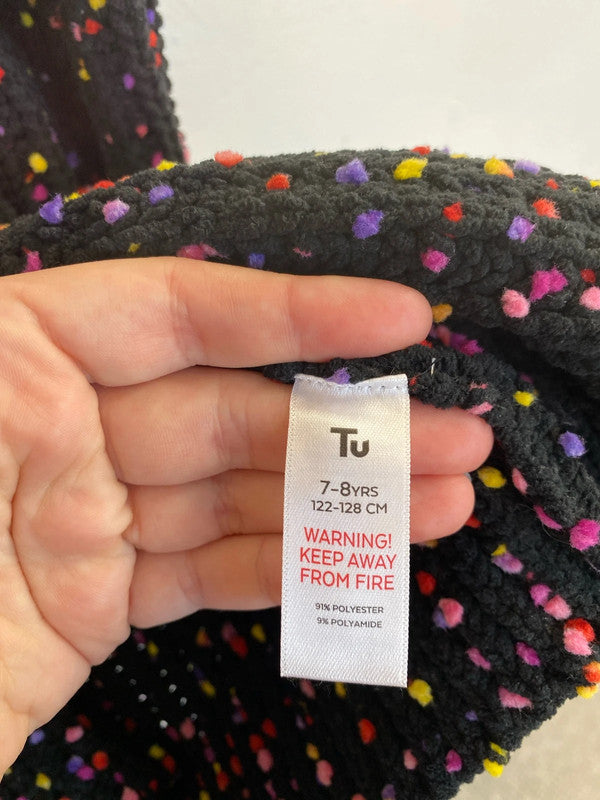 George TU Girls 7-8 Years Colourful Cozy Trio #23 LN001