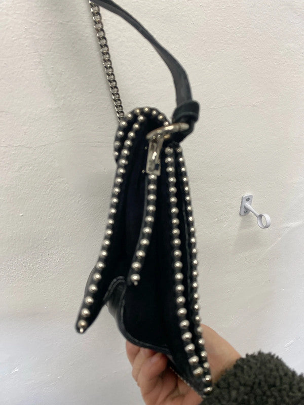 Fabulous Western leather hanbag studded from Zara MD002