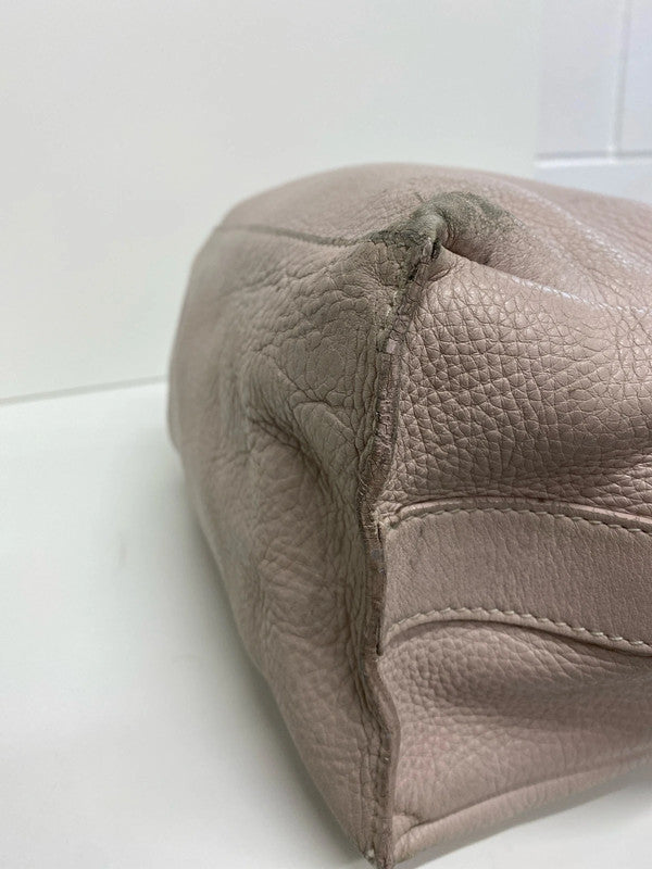 Fabulous super rare vintage Mulberry pink camera boxy handbag JP001