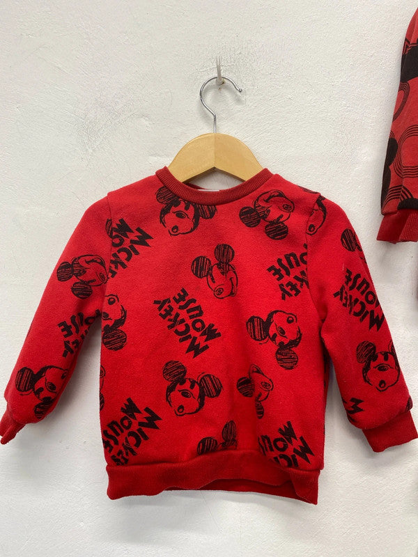 Boys 2-3 Years Cozy Cartoons Bundle Disney Polo Ralph Lauren & More #4 MD002