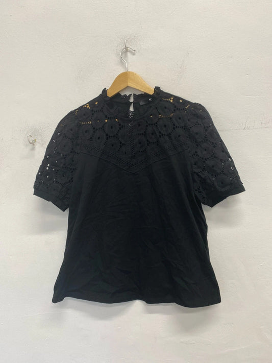 Fabulous Broderie top pure cotton from Very Uk14 NN001