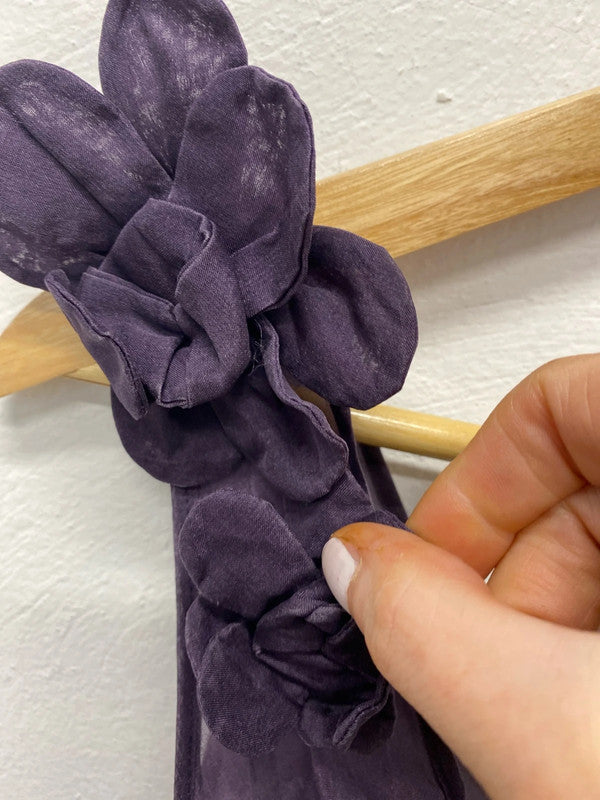 Fabulous Rare 1990’s Luella occasion event dress UK14 purple pink KN003