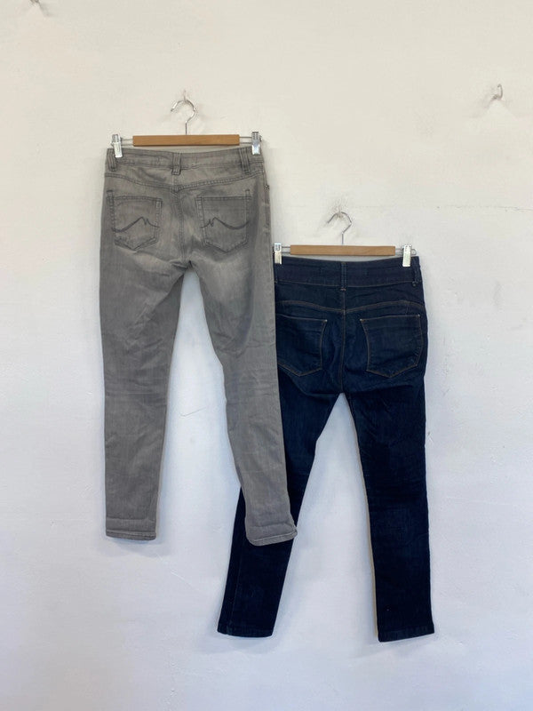 Next Stylish Skinny Jeans Duo UK 6-10 #11 LK009