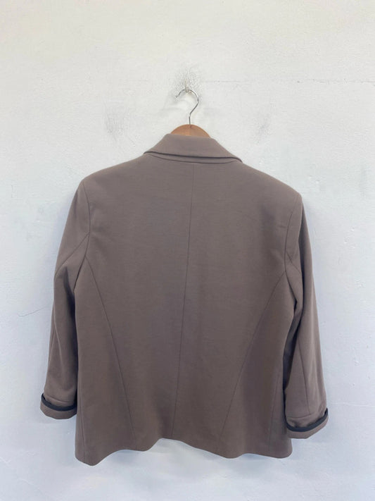 Topshop Chic Mauve Blazer UK 14 AO001