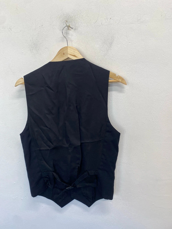Lovely H&M black waistcoat men’s chest 48 XL RR002